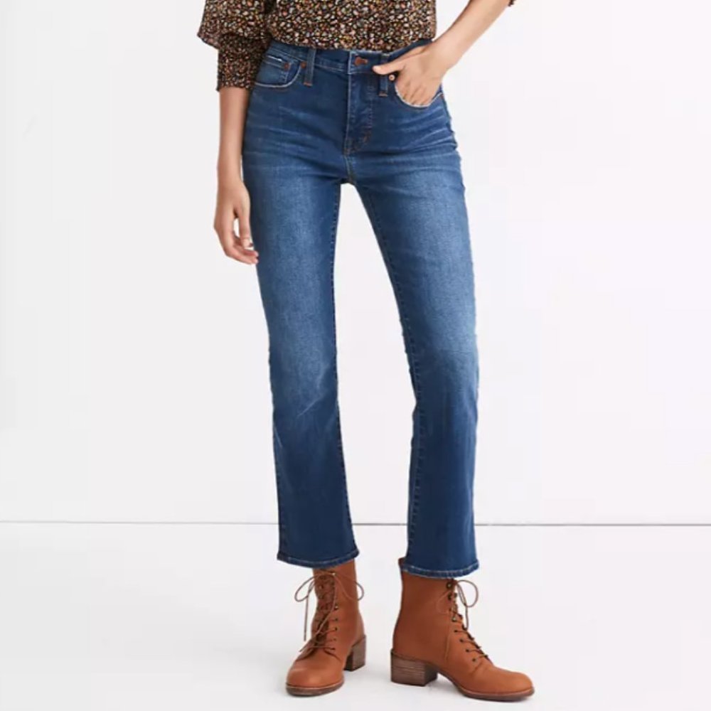 Madewell Women's Cali Demi-Boot Jeans in Lockwood